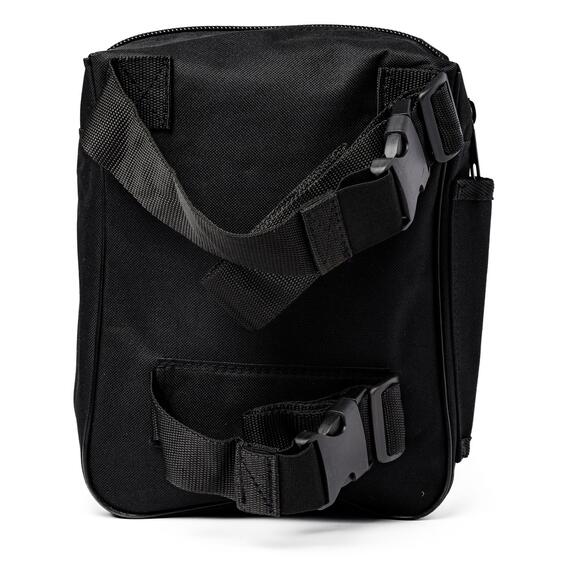 Сумка для находок поясная с креплением на ногу (черная), фото , изображение 4
