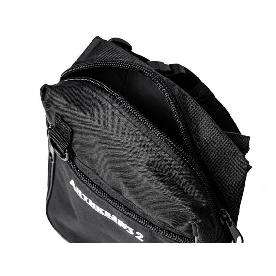 Сумка для находок поясная с креплением на ногу (черная), фото , изображение 7