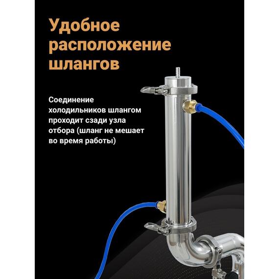 Дистиллятор WEIN 6 PRO С узлом отбора 2 в 1 50 л, фото , изображение 5