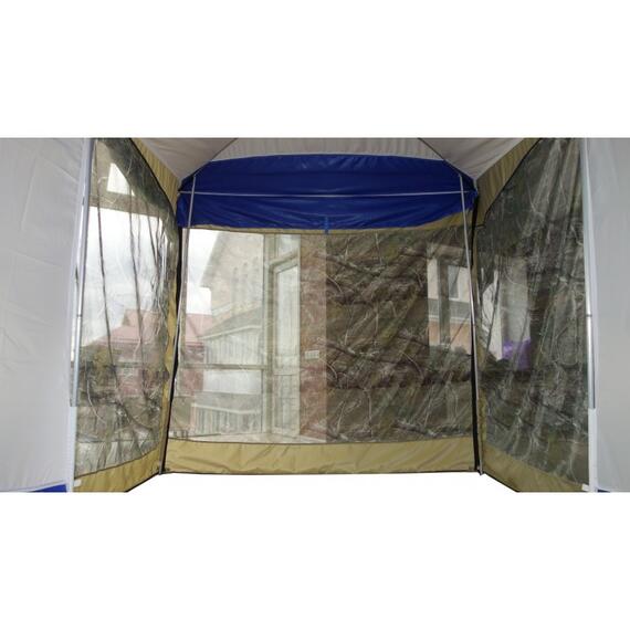 Навес для палатки Премиум 215 ПИНГВИН Шелтерс Люкс с москитной сеткой, фото , изображение 3