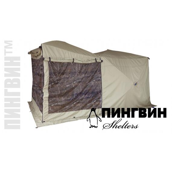 Навес для палатки Премиум 215 ПИНГВИН Шелтерс Люкс с москитной сеткой, фото , изображение 8
