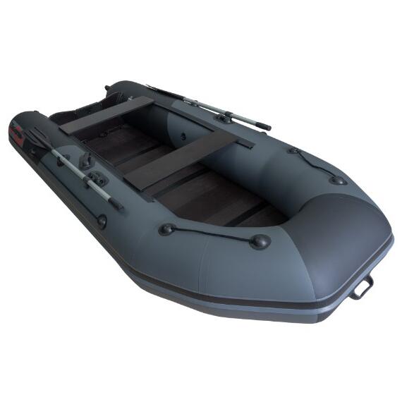 Надувная лодка Таймень NX 3200 СКК (слань-книжка киль) графит/черный, фото , изображение 3