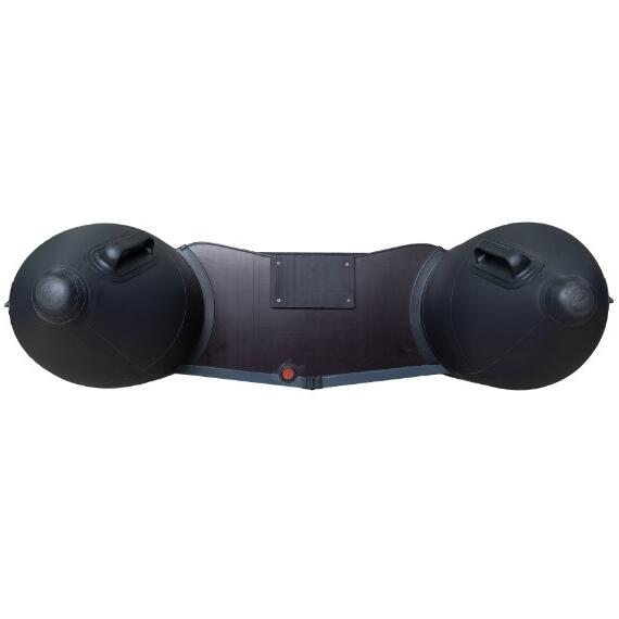 Надувная лодка Таймень NX 3200 СКК (слань-книжка киль) графит/черный, фото , изображение 6