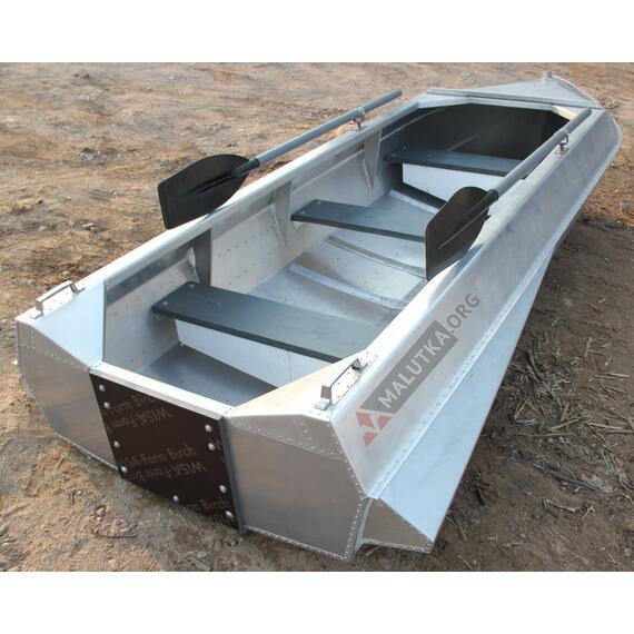 Алюминиевая лодка Романтика-Н 3.5 м., с булями, фото 