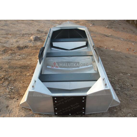 Алюминиевая лодка Романтика-Н 3.5 м., с булями, фото , изображение 3