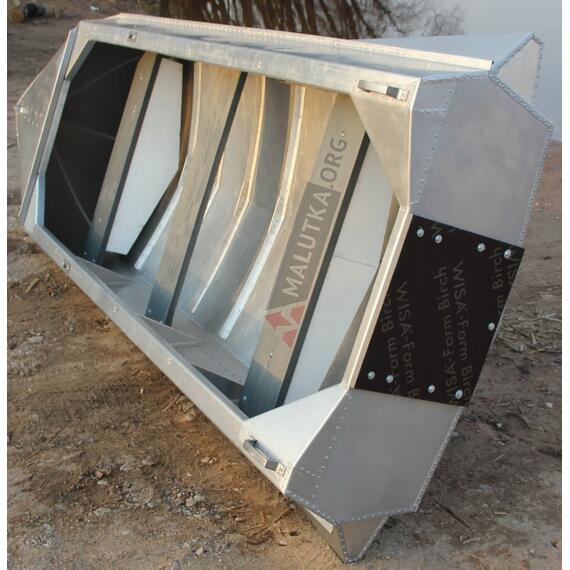 Алюминиевая лодка Романтика-Н 3.5 м., с булями, фото , изображение 7