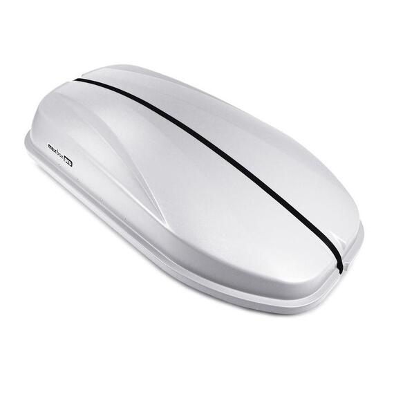 Автобокс MaxBox PRO 380 (компакт плюс) белый одностороннее открывание, фото , изображение 4