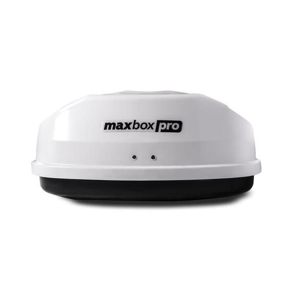 Автобокс MaxBox PRO 460 (средний) серый карбон двустороннее открывание, фото , изображение 6