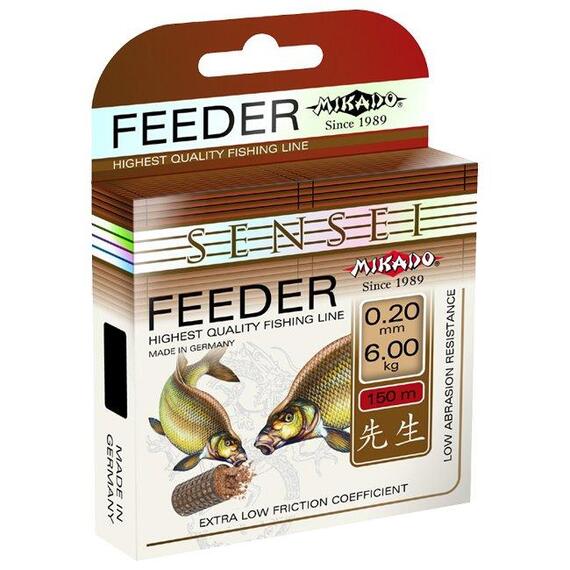 Леска Mikado SENSEI FEEDER 0.20 mm - 150 m, фото 