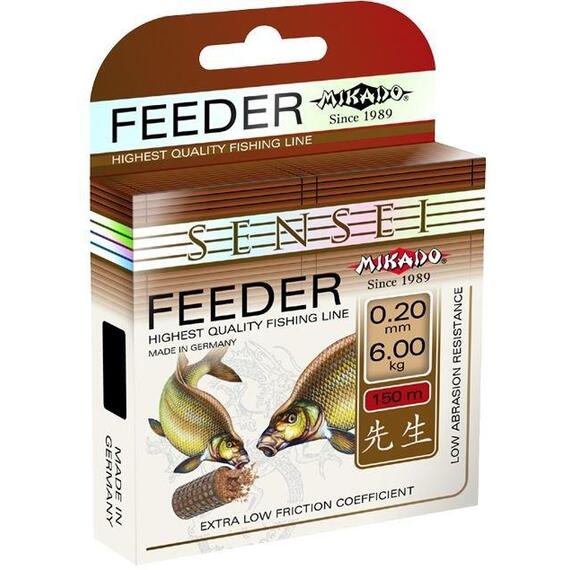 Леска Mikado SENSEI FEEDER 0.24 mm - 150 m, фото 