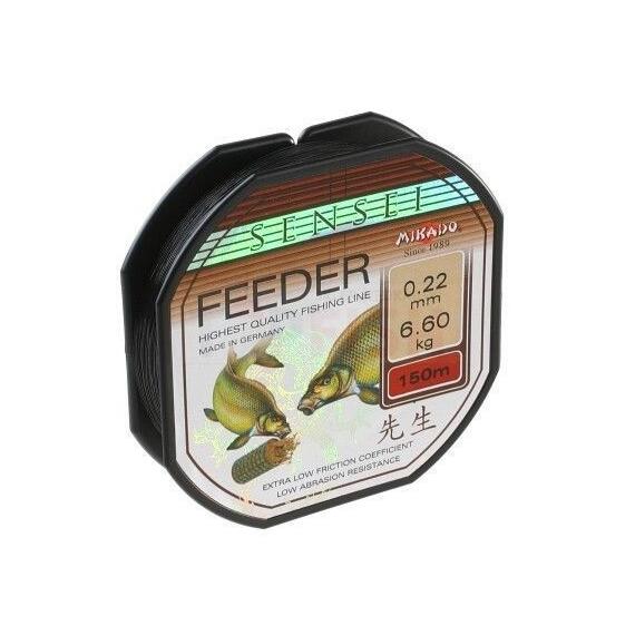 Леска Mikado SENSEI FEEDER 0.22 mm - 150 m, фото 