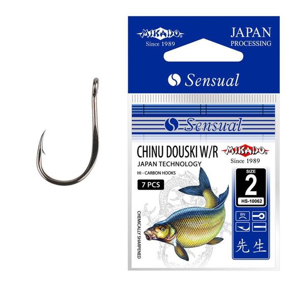 Крючки Mikado Sensual - AJI DOUSKI W/RING 10092-4B, фото 