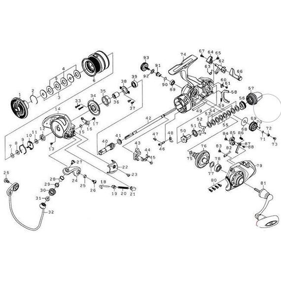 Катушка Daiwa BLACK VIDOW BR LT- 5000 C, фото , изображение 4