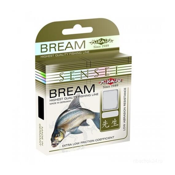 Леска Mikado SENSEI BREAM 0.20 mm - 150 m, фото 