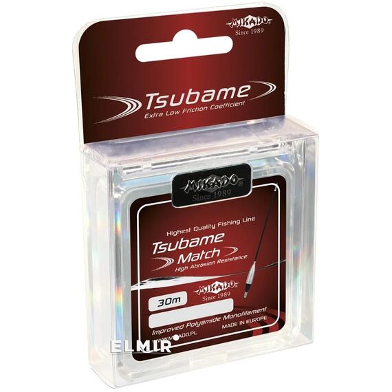 Леска Mikado TSUBAME MATCH 0.16mm - 30 m, фото 