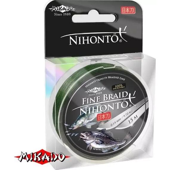 Плетенка Mikado NIHONTO FINE BRAID 150M / 045мм, фото 