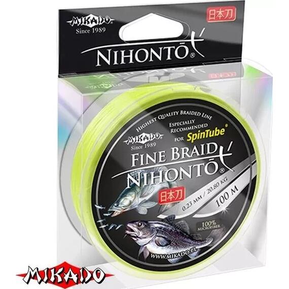 Плетенка Mikado NIHONTO FINE BRAID 150M / 045мм, фото , изображение 2