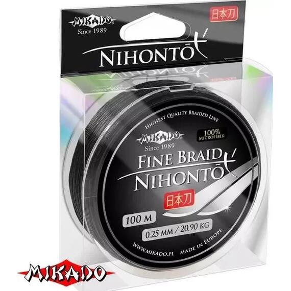 Плетенка Mikado NIHONTO FINE BRAID 150M / 045мм, фото , изображение 3