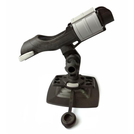 Держатель удилища Волга пластиковый на баллон, быстросъемный, фото , изображение 2