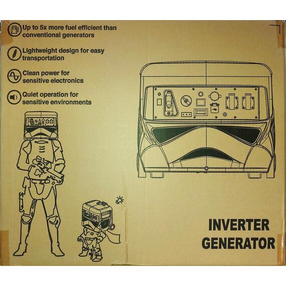 Бензиновый генератор ELP LH45iE электростартер+ду, фото , изображение 12