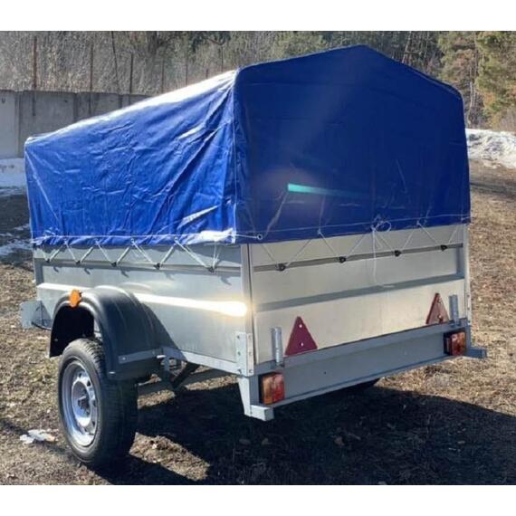 Прицеп для легковых автомобилей Титан 2500 высокий борт, фото , изображение 4