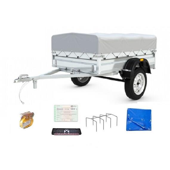 Прицеп для автомобиля Титан 1713 борт 30, фото 