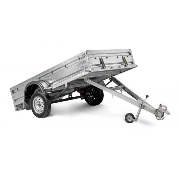 ПРИЦЕП КМЗ КВАДРО 7194 С2 без тента колесо 13, фото , изображение 4