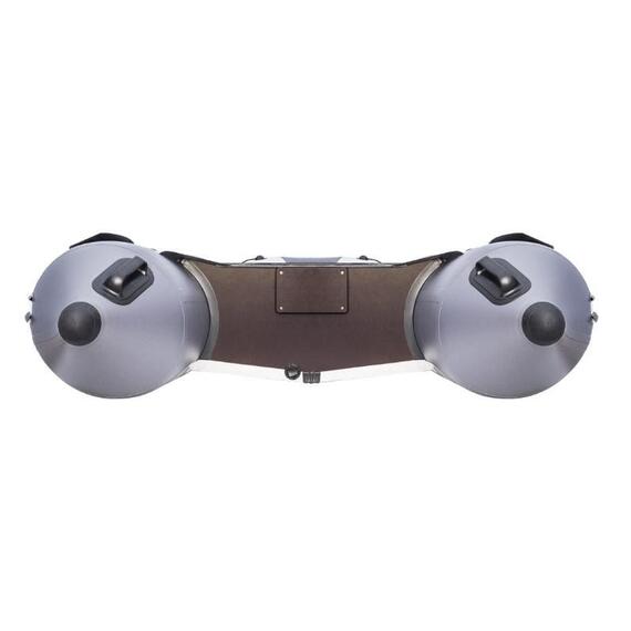 Надувная лодка Ривьера Компакт 3400 СК Комби, Расцветка: светло-серый-графит, фото , изображение 6