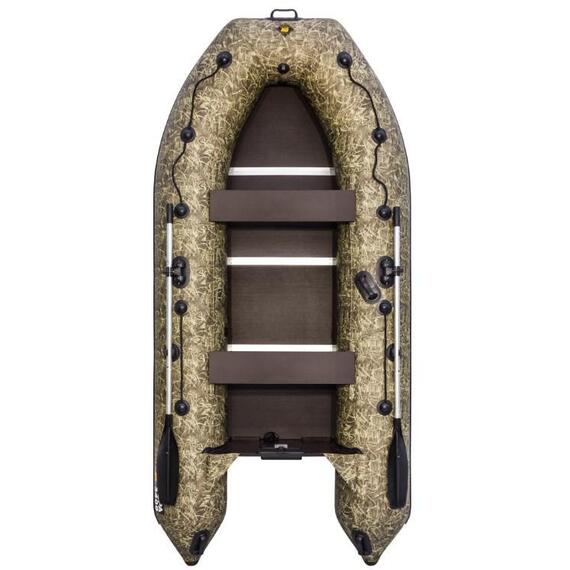 Надувная лодка Ривьера Компакт 3400 СК Камуфляж, фото 