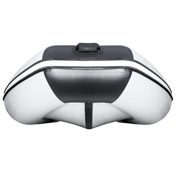 Надувная лодка Ривьера Компакт 3600 СК Комби, Расцветка: светло-серый-черный, фото , изображение 5