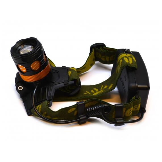 Фонарь налобный YT-K13-T6 c АКБ 18650, фото 