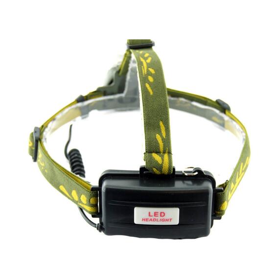 Фонарь налобный "FA-6616" с акб 18650 с датчиком движения