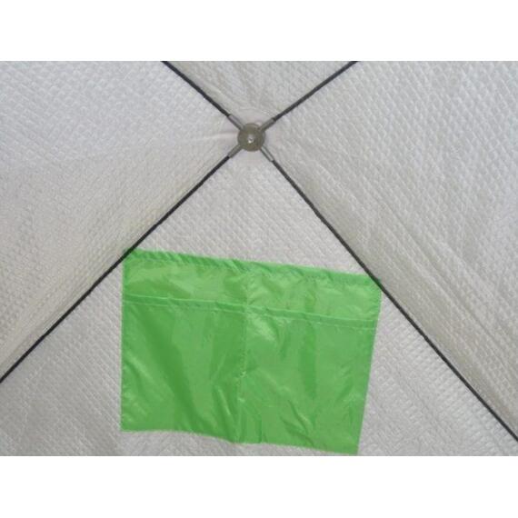 Палатка Медведь Куб-3 для зимней рыбалки утеплённая