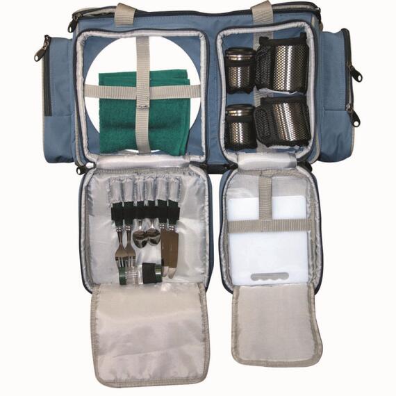 Термосумка Norfin KITEE NFL с посудой 32 л, фото 