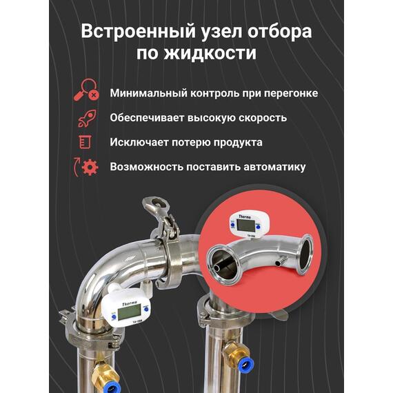 Дистиллятор WEIN ReForm + PRO 37л 2", фото , изображение 2