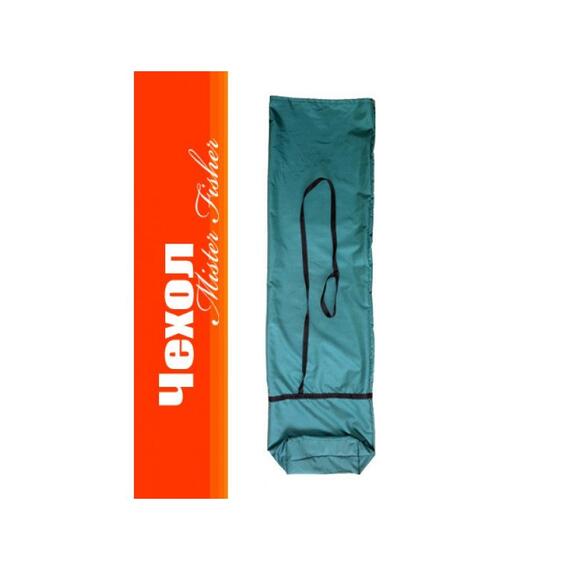 Зимняя палатка ПИНГВИН Mr. Fisher 170 ST (2-сл) с юбкой 170*170 (бело-оранжевый) + чехол, фото , изображение 11