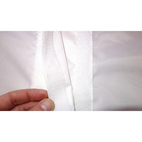 Зимняя палатка ПИНГВИН Mr. Fisher 170 ST (2-сл) с юбкой 170*170 (бело-оранжевый) + чехол, фото , изображение 4