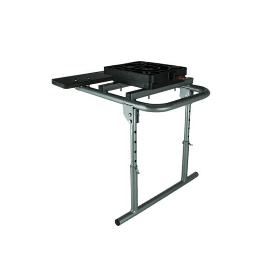 Опора сиденья Патриот регулируемая складная с поворотным механизмом на ликтрос (лодка ПВХ, RIB), фото , изображение 4