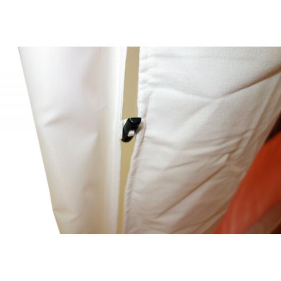 Зимняя палатка Пингвин Призма Премиум Strong (2-сл) 225х215 (бело-оранжевый), фото , изображение 5