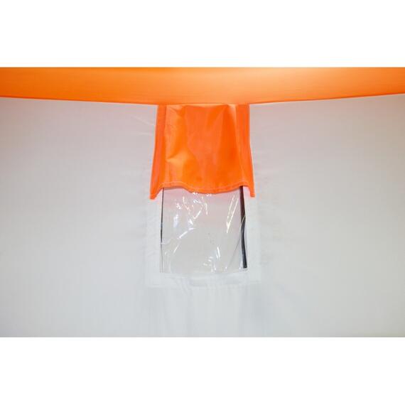 Зимняя палатка Пингвин Призма Премиум Strong (2-сл) 225х215 (бело-оранжевый), фото , изображение 14