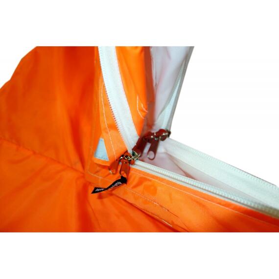 Зимняя палатка Пингвин Призма Премиум Strong (2-сл) 225х215 (бело-оранжевый), фото , изображение 17