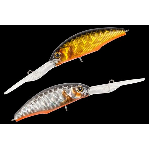 Воблер TsuYoki STRIP 60F, 8 г, 60 мм, загл. 1,8 - 2,8 м, TS264W, Цвет: TS264W, Вес воблера (г): 8, Длина воблера (мм): 60, Тип воблера: Минноу, Тип плавучести : плавающий, Штрихкод: 4627166018, Количество крючков: 2, фото 