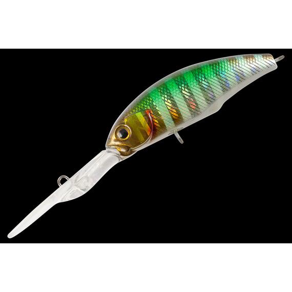 Воблер TsuYoki STRIP 60F, 8 г, 60 мм, загл. 1,8 - 2,8 м, 032Z, Цвет: 032Z, Вес воблера (г): 8, Длина воблера (мм): 60, Тип воблера: Минноу, Тип плавучести : плавающий, Штрихкод: 4627166015, Количество крючков: 2, фото 