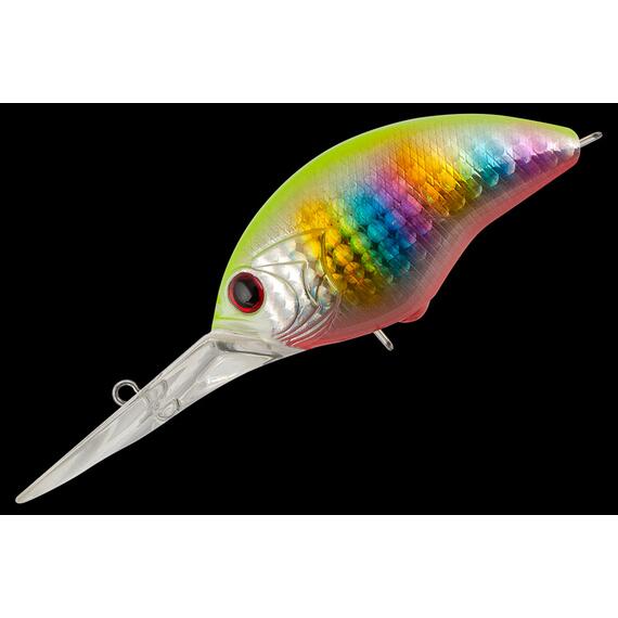 Воблер TsuYoki PRIMA 60F, 14,5 г, 60 мм, загл. 2,5 - 4,2 м, AM015, Цвет: AM015, Вес воблера (г): 14,5, Длина воблера (мм): 60, Тип воблера: Крэнк, Тип плавучести : плавающий, Штрихкод: 4627166014, Количество крючков: 2, фото 