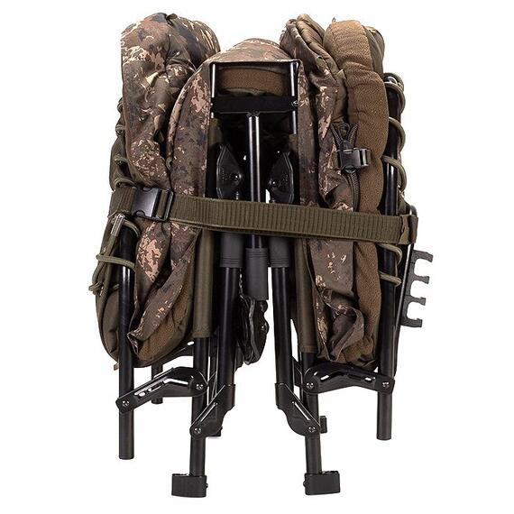 Раскладушка со спальником NASH MF60 Indulgence All Season 4 Fold Sleep System, фото , изображение 7