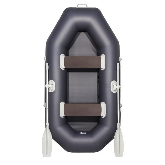 Надувная гребная лодка ПВХ Барс 240 (графит), фото 