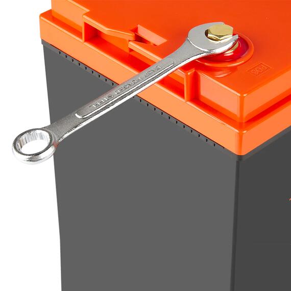 Аккумулятор Creabest LiFePO4 12,8V 100Ah с зарядным устройством на 30 Ah (Германия), фото , изображение 8