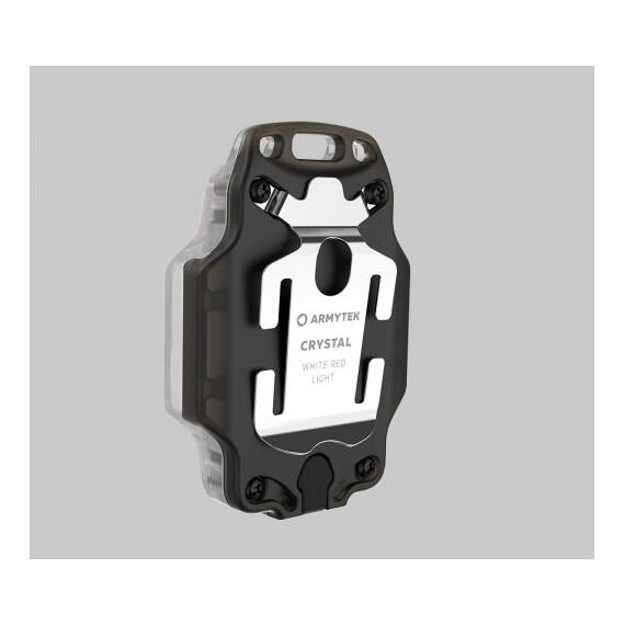 Фонарь Armytek Crystal Серый, Источник света : LXNZPL696 (белый) + LXNZPL696 (красный), Цвет: серый, Световая температура: White, фото , изображение 2