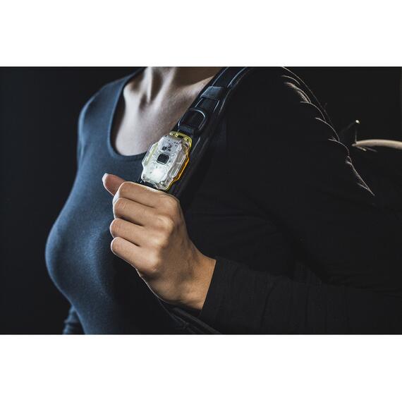 Фонарь Armytek Crystal Желтый, Источник света : LXNZPL696 (белый) + LXNZPL696 (красный), Цвет: серый/желтый, Световая температура: White, фото , изображение 7