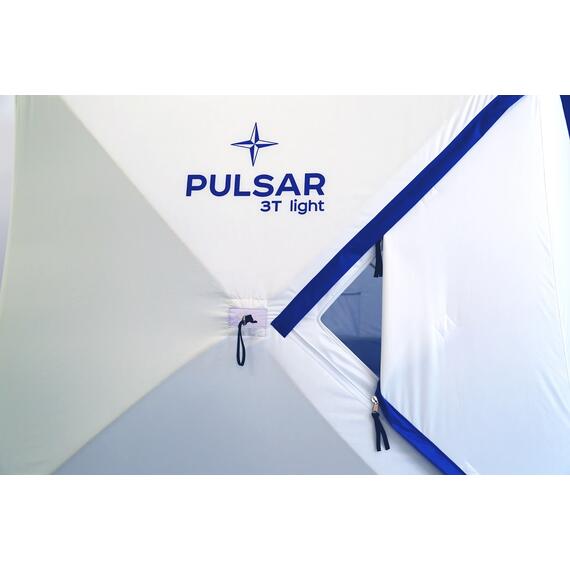Палатка зимняя PULSAR 3T light 2,0х2,0х1,8 м, фото , изображение 4